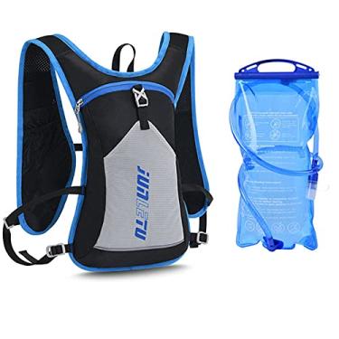 Imagem de Mochila de hidratação para corrida em trilha, mochila de corrida, mochila de ciclismo, maratona portátil, ultraleve para caminhadas 5L