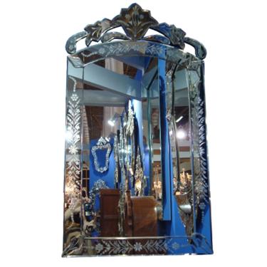 Espelho Veneziano Bisotado Decorativo Sala Quarto ALS 37