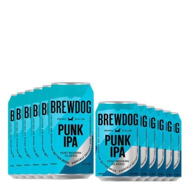 Imagem de Kit Cerveja Brewdog Punk Ipa 12 Unidades
