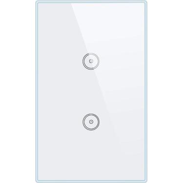 Imagem de Interruptor Inteligente Wi-Fi Novadigital 2 Botões Original - Nova Dig