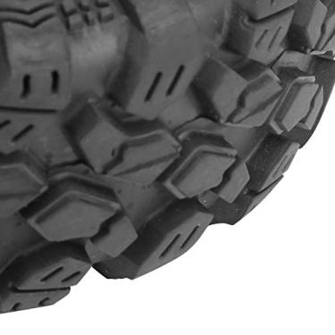 Imagem de Pneu de carro RC, cubo da roda de liga de alumínio ecologicamente correto de 1,9 pol. Pneu RC 1/10, para acessórios RC Acessórios para pneus de corrida ZD 1/10 RC(vermelho)
