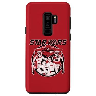Imagem de Galaxy S9+ Star Wars Visions Group Shot Dark Side Logo Case
