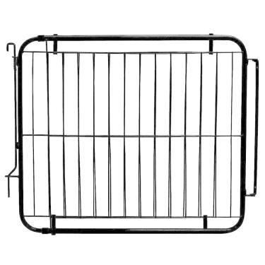 Imagem de Portão Pet Cachorro Mega Extensivo De 99 A 155 Cm Preto