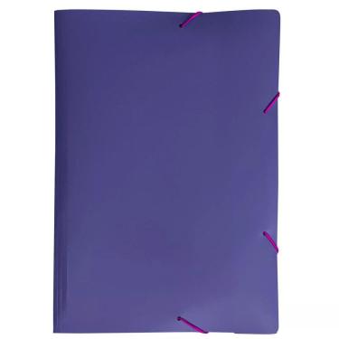Imagem de Pasta Aba Elástico Dello A4 Full Color Roxa