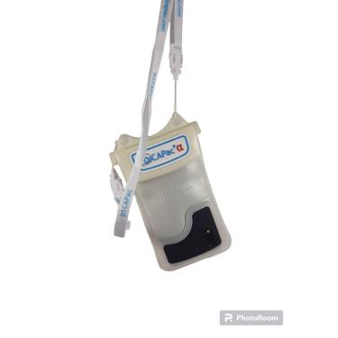 Imagem de Capa Bolsa Para Smartphone A Prova D`Água Impermeável Branca