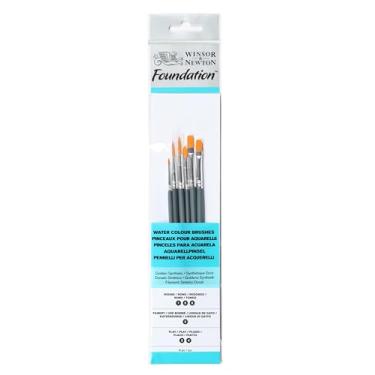 Imagem de Pinceis Winsor & Newton Foundation Kit 6 Unidades