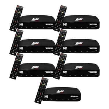 Imagem de Kit 7 Receptor Digital Full Hd Bs9900s Banda C Ou Ku Bedin