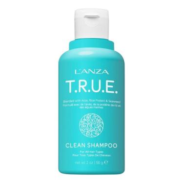 Imagem de  Shampoo Em Pó Vegano True Clean Lanza 56 G True Clean Shampoo Em Pó 56G Lanza Hidronutrição Profunda