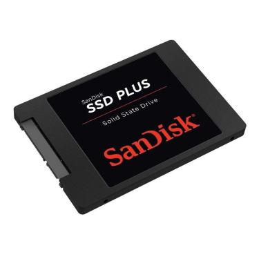 Imagem de SSD 480GB Sata 3 Sandisk Plus, SDSSDA-480G-G26  SANDISK