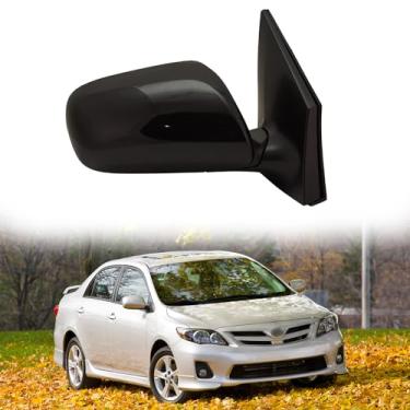 Imagem de Espelho lateral do passageiro adequado para Toyota Corolla 2009 2010 2011 2012 2013 Conjunto de espelho retrovisor lateral para Toyota Corolla Acessórios Dobrável elétrico, aquecimento