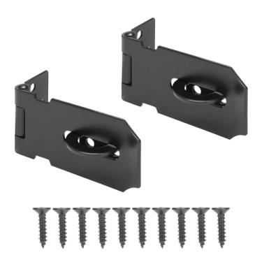 Imagem de YONSIN Cadeado de porta de 7,6 cm, trava de ferrolho de segurança, 2 peças, fecho de ferrolho de porta, trinco para porta, janela, gabinete, caixa de ferramentas, cerca, aço inoxidável 304, acabamento