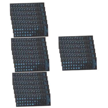 Imagem de Homoyoyo 24 Peças adesivos de teclado de computador inglês adesivo para laptop teclados de computador adesivos de teclado para computador adesivos de teclado para notebook multicolorido