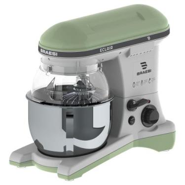 Imagem de Batedeira Planetária Eclair 800W Bp-500 Braesi Bivolt Verde