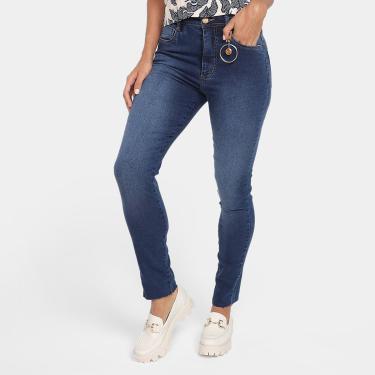 Imagem de Calça Jeans Skinny Morena Rosa Isabelli Cintura Alta Feminina-Feminino