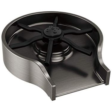 Imagem de Delta Faucet Enxágue de vidro metálico para pias de cozinha, acessórios para pia de cozinha, vidro de barra, aço inoxidável GR250-KS