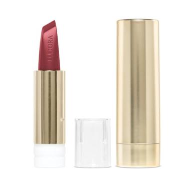 Imagem de Eudora Kit Sofisticada e Incomparável: Batom Malva 3,4g + Case Dourado