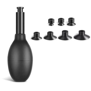 Imagem de Kit de caneta de sucção de lente abridor de silicone destacável caneta ventosa caneta kit de sucção de lente de câmera ferramenta de reparo