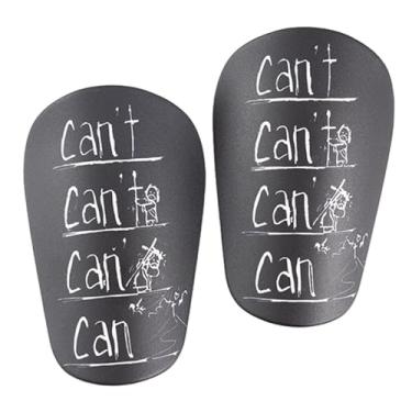 Imagem de Colaxi 2 peças mini caneleiras de futebol manga panturrilha shinguard absorção de choque engrenagem protetora proteção perna para esportes ao ar livre, preto, S