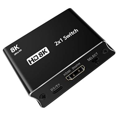 Imagem de HDMI Standard 8K @60Hz 4K@120Hz 2In 1Out Switch Adapter with USB Power Cable for Xbox for PS5