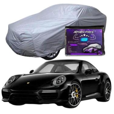 Imagem de Capa De Cobrir Carro Porsche 911 Turbo-S Forrada Impermeável Armada Fo