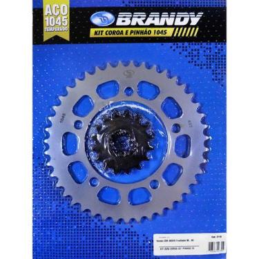 Imagem de Kit Relação CBR 900RR Fireblade 1996 até 1999 Brandy - Sem Corrente