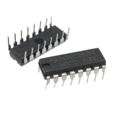 Imagem de Microcontrolador MC 74HC595N 8 Bit  - Eletronica Castro