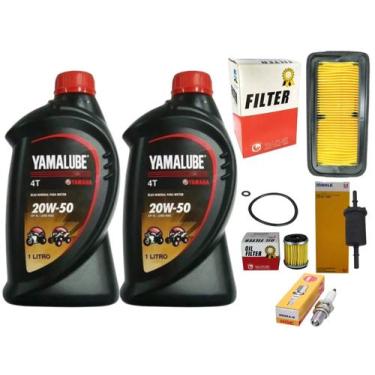 Imagem de Revisão Fazer 250 18 Á 24 Fz 25 18 Á 24 Filtros, Óleo, Vela - Valflex