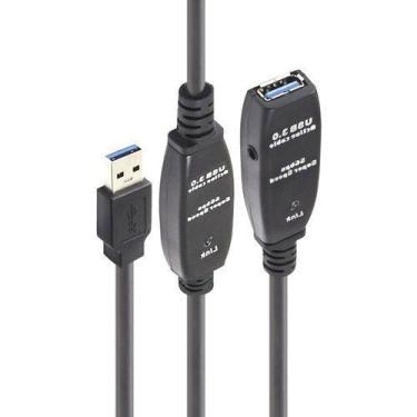 Imagem de Cabo Extensor USB 3.0 Ativo com Repetidor de Sinal 20 metros - Penton