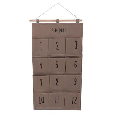 Imagem de Wall Hanging Saco De Armazenamento Organizador, Space Saving Tecido Pendurado Bolsos Gráfico Organizador De Suspensão Do Armário para Diversos Brinquedos Chaves (B)