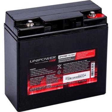 Imagem de Bateria Estacionária Selada 12V 18Ah VRLA UP12180 Unipower [F002]