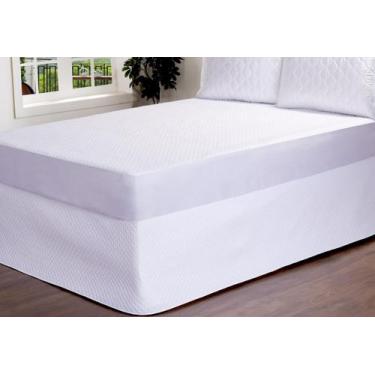 Imagem de Saia Para Cama Box Colchobox Matelassado - Deccoralle, King Size