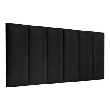 Imagem de Cabeceira de Cama Casal 1,40 Cm Parede Box Quarto Decoração  - Moveis 