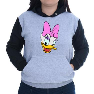 Imagem de Blusa Moletom Flanelado Feminino Margarida Patolino - Elite, Raglan, G