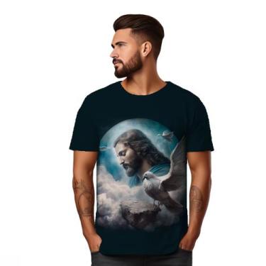 Imagem de Camisa Camiseta Líder Jesus Cristo Deus Messias Religião - Primus, 120