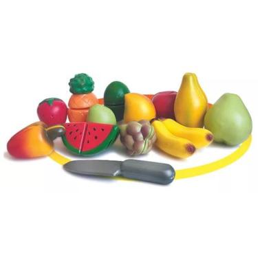 Imagem de Cesta de Frutas Para Fazer Feirinha Faz De Conta Brincadeira - Big Sta