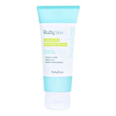 Imagem de Sabonete Demaquilante Ruby Skin Basics Limpeza Profunda 120ml HB-325 R