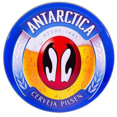 Imagem de Luminoso de Parede Cerveja Antarctica Retrô Vintage Bar, Garagem, Chur
