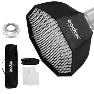 Imagem de Softbox Octabox 120cm Bowens Com Grid - Greika