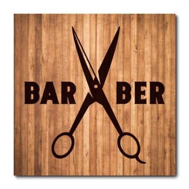 Imagem de Placa Decorativa - Barber Shop - Barbearia - 0821plmk - Allodi