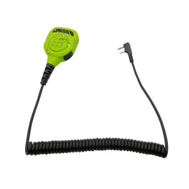 Imagem de Pdflie Microfone de ombro IP65 impermeável para Baofeng UV-5R UV-82 UV-82HP BF-888S BF-F8HP AR-152 AR-5 Arcshell Retevis RT17 RT18 RT19 RT21 RT22 RT27 RT68 RB26 RT7 H-777 Kenwood 2-777 Rádios de Pinos