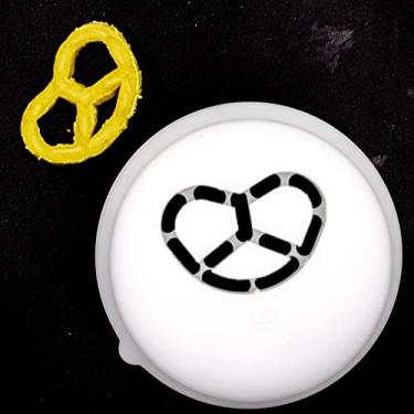 Imagem de PASTADISC Discos em forma de biscoitos Brezel adequados para máquina automática de macarrão e macarrão Philips, acessórios de cozinha, kit de acessórios (biscoitos Brezel 39-3,4 mm)