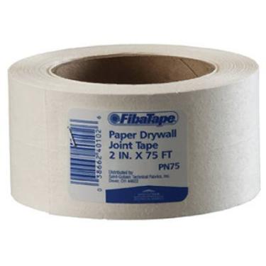 Imagem de Fita de parede de papel profissional Saint Gobain FDW6620-U, 1,9 m de comprimento x 5 cm de largura, branca