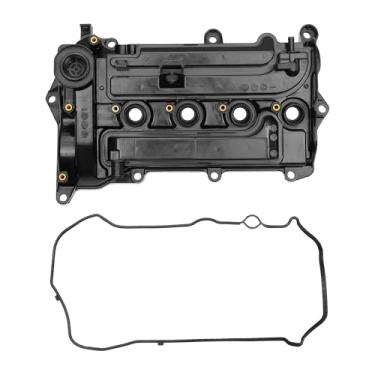 Imagem de Partuto Tampa da válvula do motor Nº 123105AAA01 Tampa de balancim de válvula dianteira para Honda Accord 1.5L 2018-2024 Plástico Preto com Junta