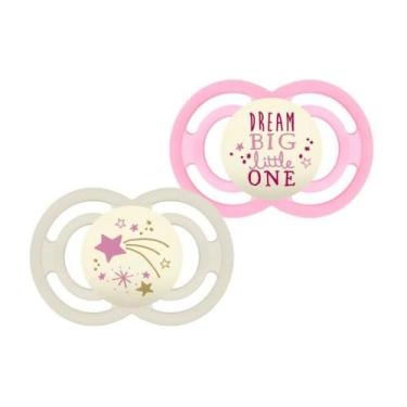 Imagem de MAM Perfect Night 6 Meses Embalagem Dupla Rosa - Mam Baby