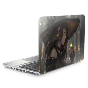 Imagem de Skin Adesivo Protetor para Notebook 17,3" Bruxinha Bruxa Feiticeira d2