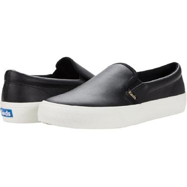 Imagem de Keds Tênis feminino de couro Jump Kick Slip, Preto, 36