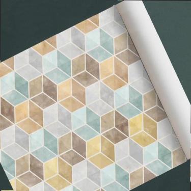 Imagem de Papel de parede Geométrico adesivo vinílico Modelo 140 - D.Lima produt