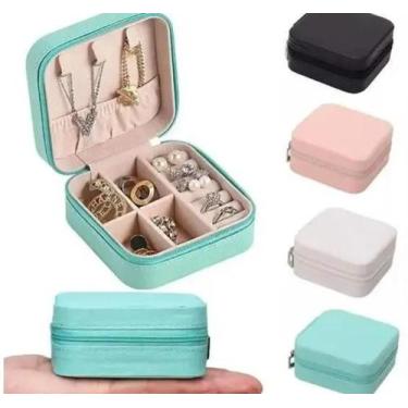 Imagem de Nécessaire Mini Porta Joias Organizadora Bijuterias Portátil , - utimi