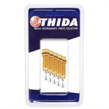 Imagem de 05 Jack Roldana Cilindrico P10 Para Captador Fishman - Violão  - Thida