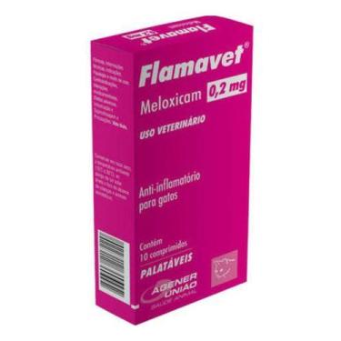 Imagem de Anti-inflamatório Agener União Flamavet Para Gatos 0,2mg